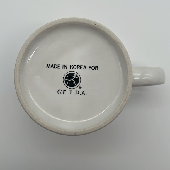 Vintage Retro FTD Rainbow Mug - 1980s, Coffee or Tea - Picture 7 of 10